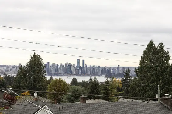 Views to downtown Vancouver  