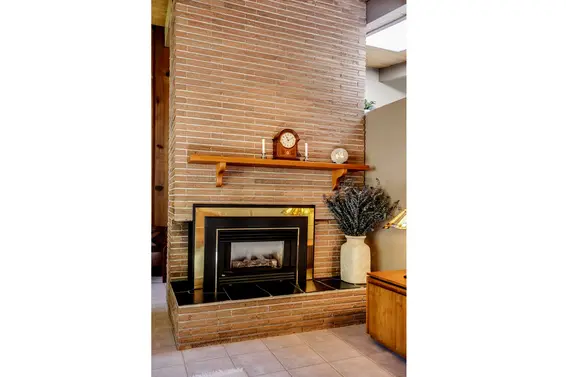 Living Room fireplace  