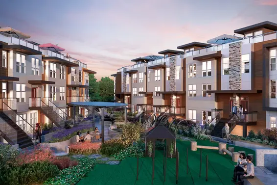Belle Isle by Citimark - Lions Gate Village townhomes  