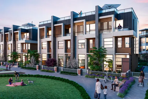 Belle Isle by Citimark - Lions Gate Village townhomes  