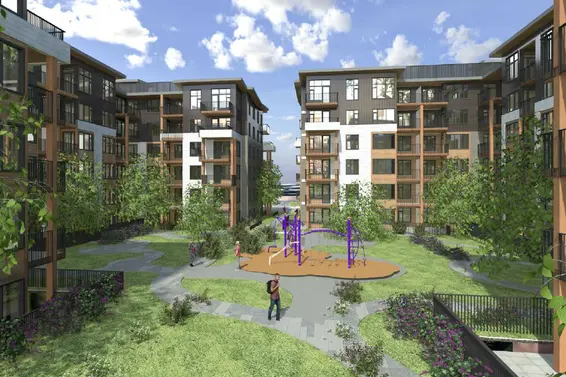Lynn Valley Road and Baird Road, Polygon Development  