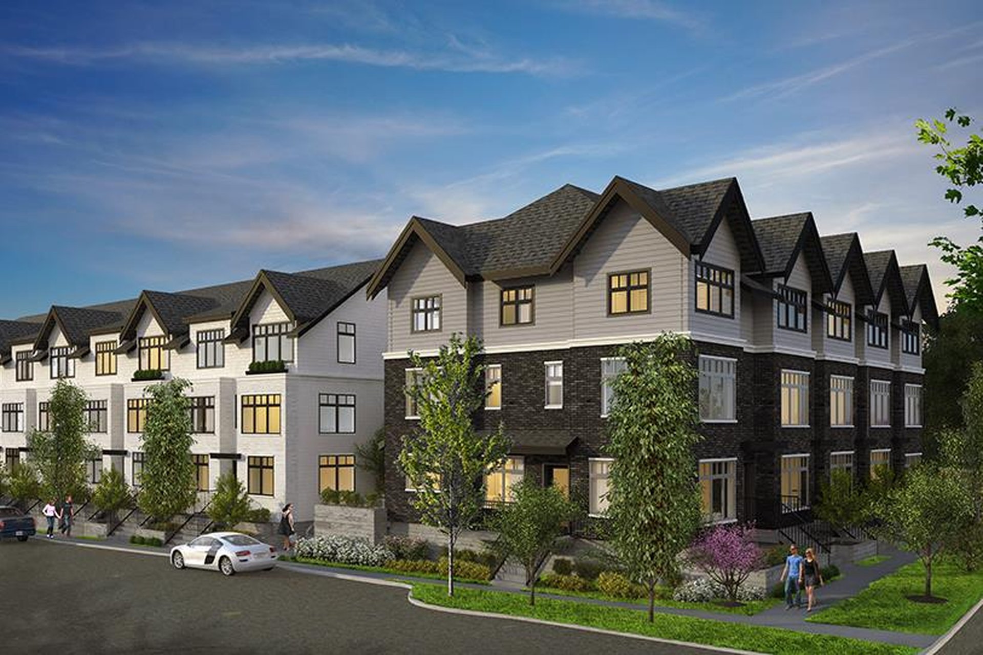 Holland Row 1960 Glenaire Drive Townhomes For Sale + Sold