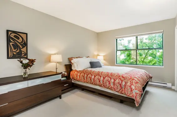 Master Bedroom - 3 229 East 8th Street, North Vancouver  