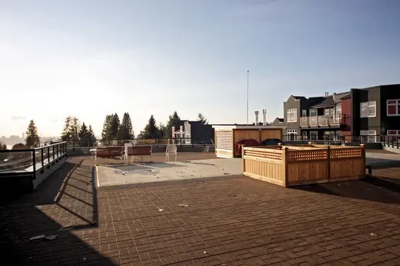 Rooftop deck  
