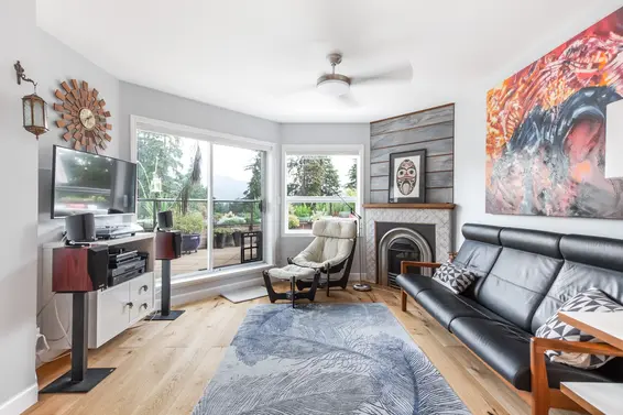 Living Room 2 - 704-1500 Ostler Court, North Vancouver  