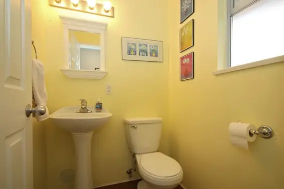 Main Floor Powder Room  