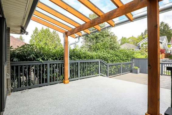 Deck - 312 East 27th Street, North Vancouver  