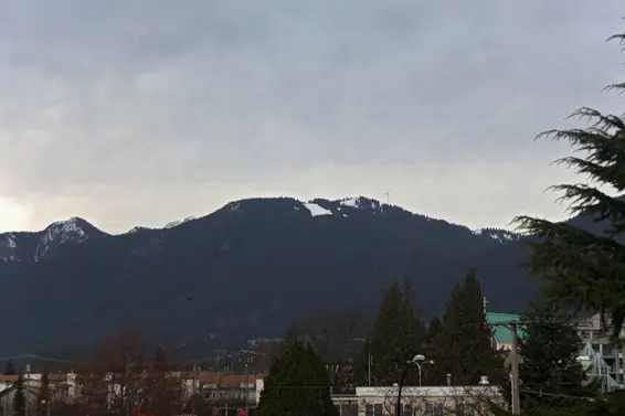 View to Grouse Mountain  