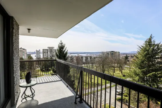 Balcony - 703-114 W Keith Road, North Vancouver  