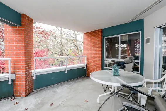 Balcony - 214-128 West 8th Street, North Vancouver  