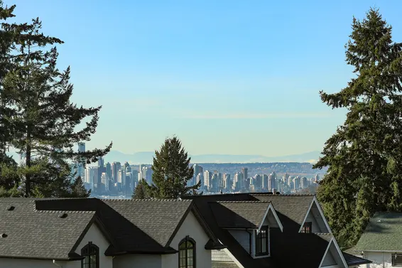 View from Master Ensuite - 528 East 11th Street, North Vancouver  