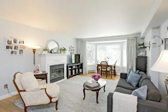 Suite Living Room - 1322 Mill Street, North Vancouver  