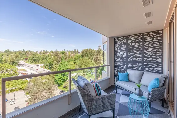 Balcony - 904-1327 East Keith Road, North Vancouver  