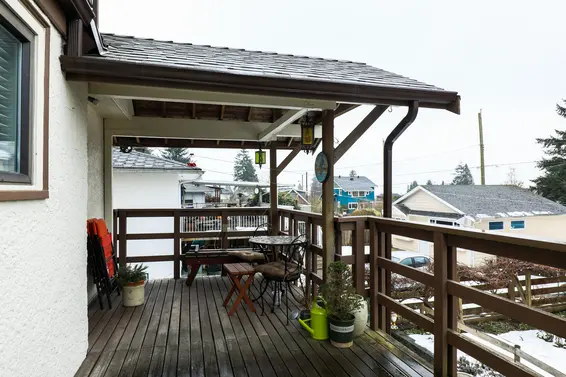 Deck - 1357 Moody Avenue, North Vancouver  