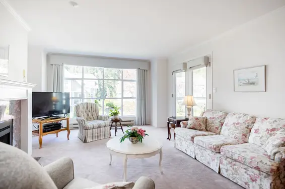 Living Room 4 - 201 3383 Capilano Crescent, North Vancouver  