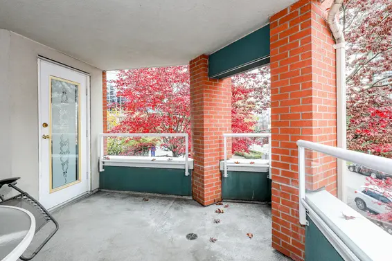 Balcony - 214-128 West 8th Street, North Vancouver  