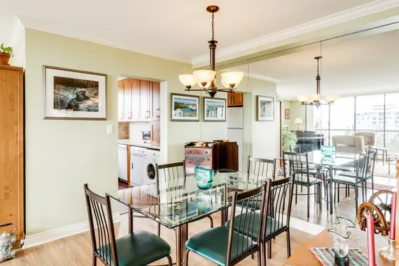 Dining Room - 703-114 W Keith Road, North Vancouver  
