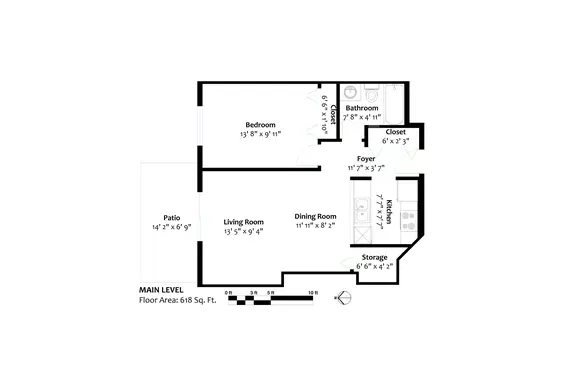 Floorplan - 107-156 West 21st Street, North Vancouver  