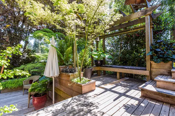 Back deck - 3096 Fromme Road, North Vancouver  