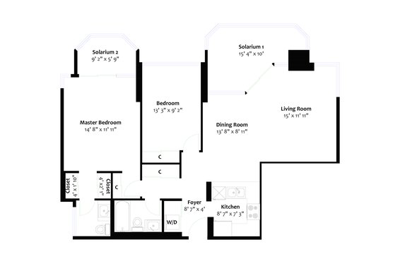Floorplan. Grab the PDF from the Downloads Tab - 503-505 Lonsdale Avenue