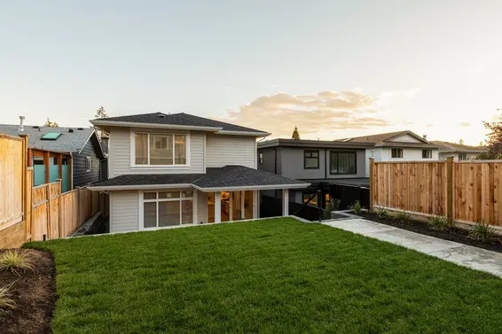 Grassed Backyard - 2698 Violet Street, North Vancouver  