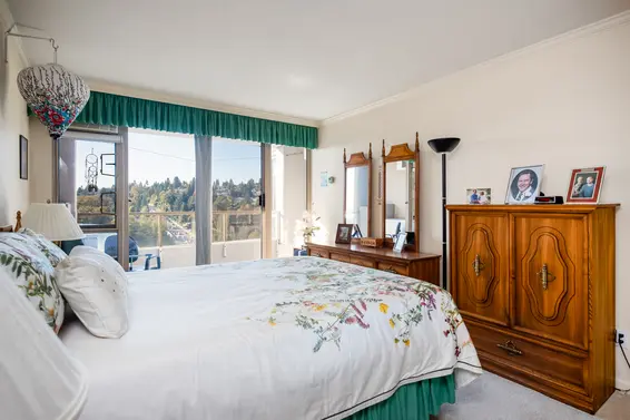 Master Bedroom  - 1702-1327 East Keith Road, North Vancouver  