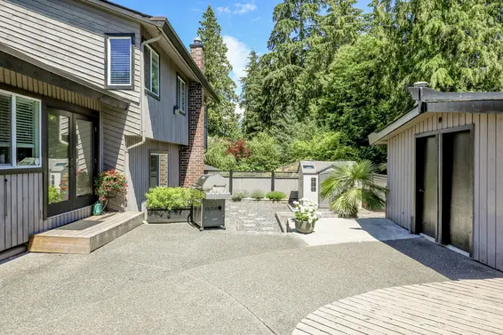Patio - 2400 Weymouth Place, North Vancouver  