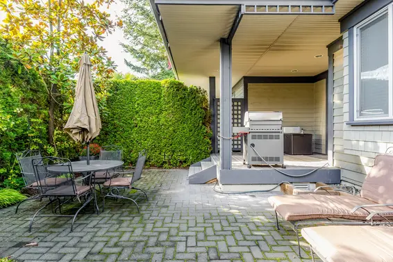 Back Patio - 341 West 14th Street, North Vancouver  