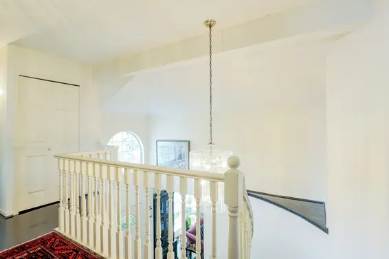 Stairwell - 4008 Deane Place, North Vancouver  