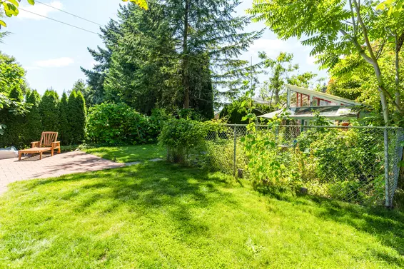 Backyard - 3639 Campbell Avenue, North Vancouver  
