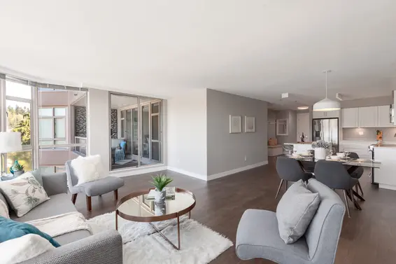 Living Room 4 - 904-1327 East Keith Road, North Vancouver  