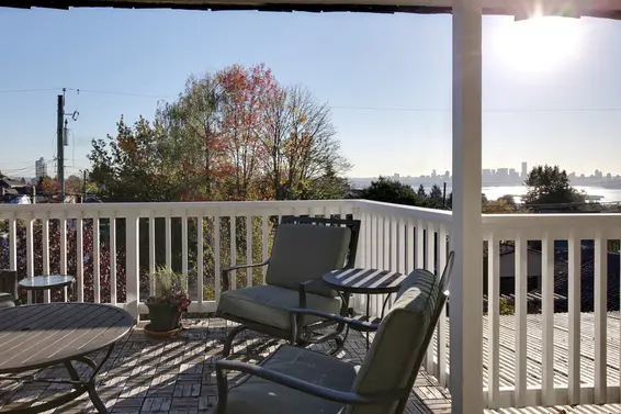 Top floor deck  