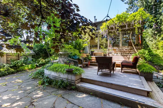 Back deck - 3096 Fromme Road, North Vancouver  