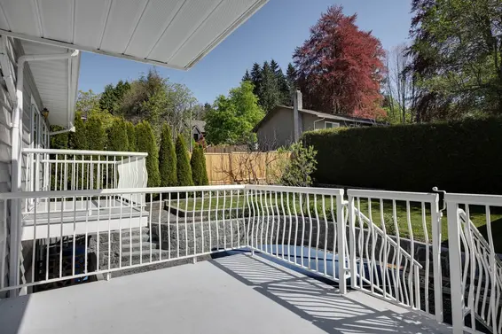 Backyard Patio View (Family Room Access)  