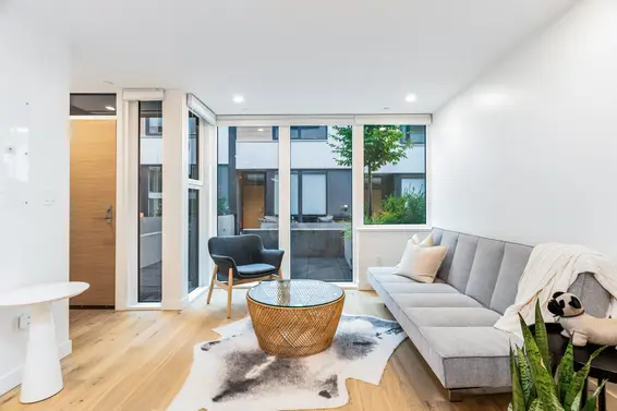 Living Room - 107 649 East 3rd Street  