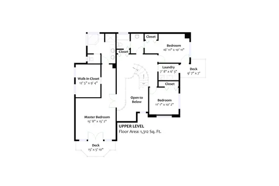Top Floor plan - 4188 Coventry Way  
