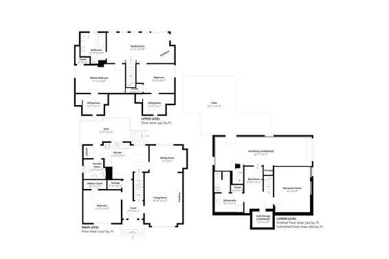 Floorplan  - 1357 Moody Avenue, North Vancouver  