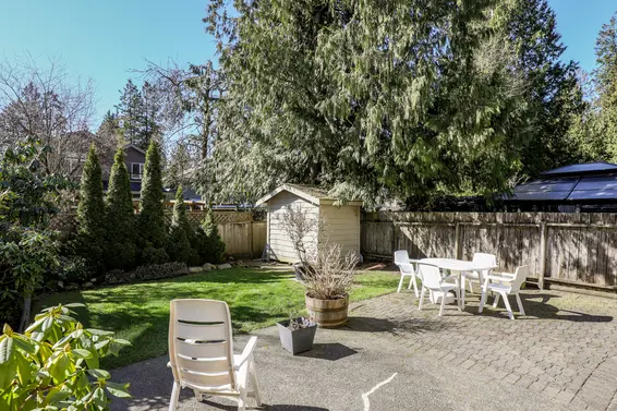 Backyard - 1101 Clements Avenue, North Vancouver  
