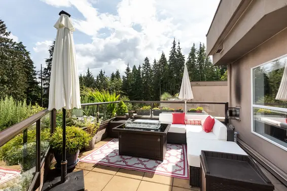 Balcony 4 - 704-1500 Ostler Court, North Vancouver  