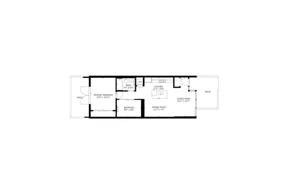 Floorplan - 107 649 East 3rd Street  