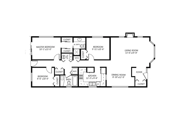 Download floorplan PDF in the link below.   