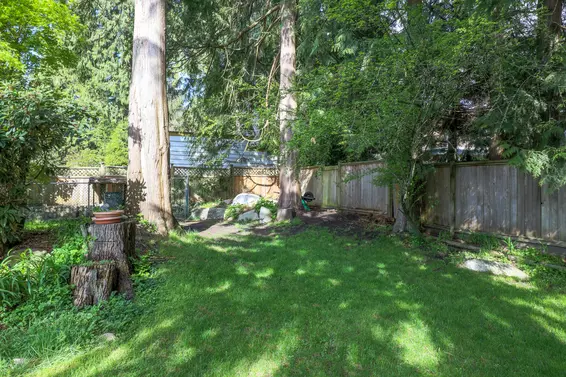 Backyard - 926 East 29th Street, North Vancouver  