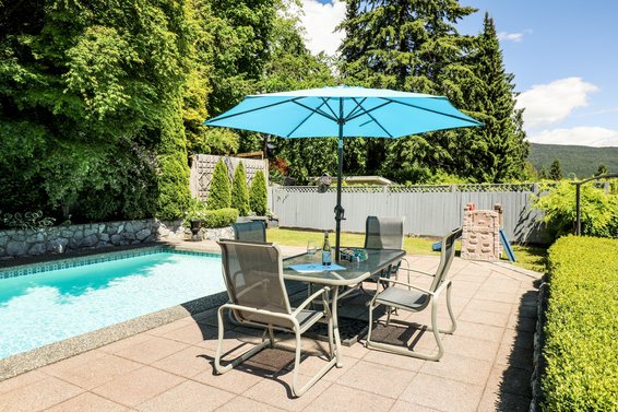 Pool Patio - 1322 Mill Street, North Vancouver