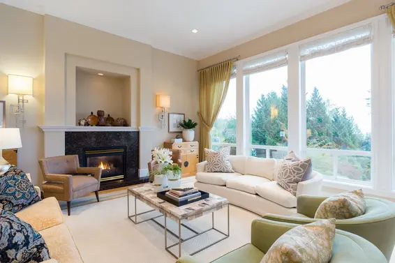 Living Room - 998 Dempsey Road, North Vancouver  