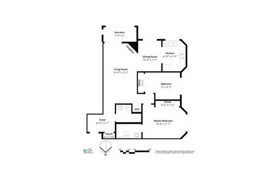 Floorplan. Grab the PDF from the Downloads tab.  - 209-175 East 10th Street  