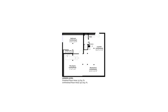 Lower level floor plan - 3096 Fromme Road, North Vancouver