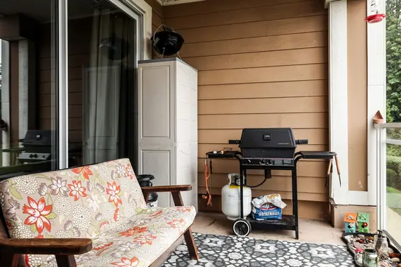 Covered balcony  