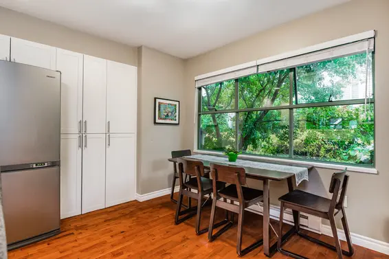 Eating area 2 - 3 229 East 8th Street, North Vancouver  