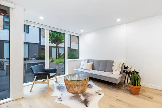 Living Room - 107 649 East 3rd Street  