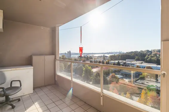 Balcony  - 1702-1327 East Keith Road, North Vancouver  